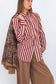 Bordeux Stripes Slim Fit Shirt