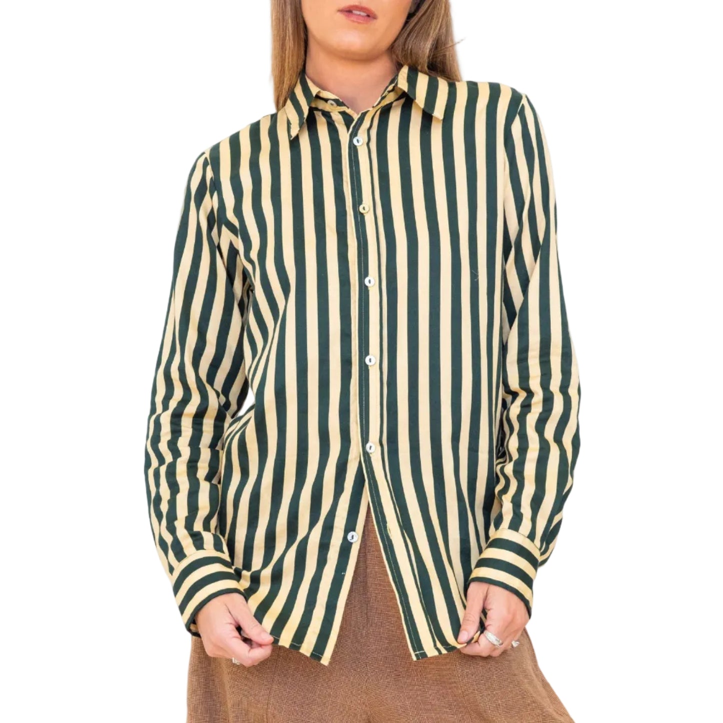 Forest Green Slim Fit Dress Shirt