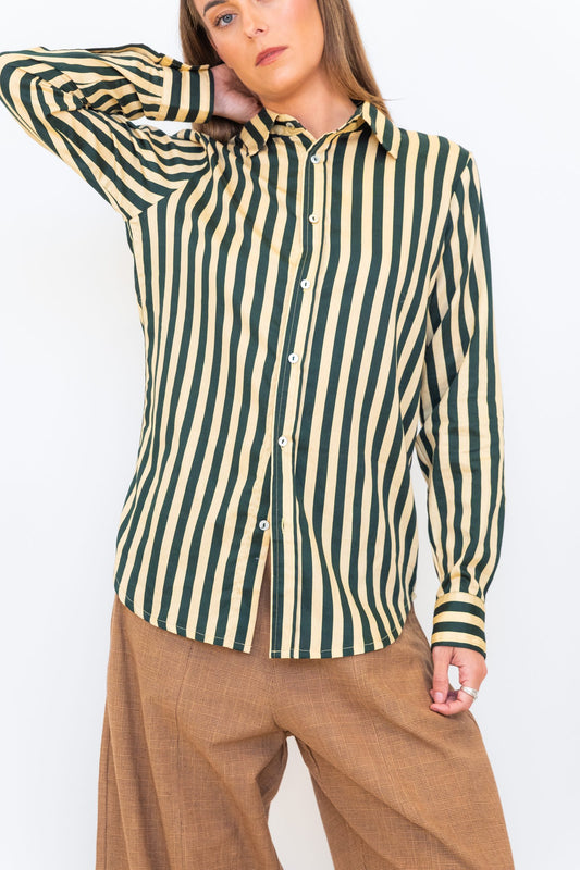 Forest Green Slim Fit Dress Shirt
