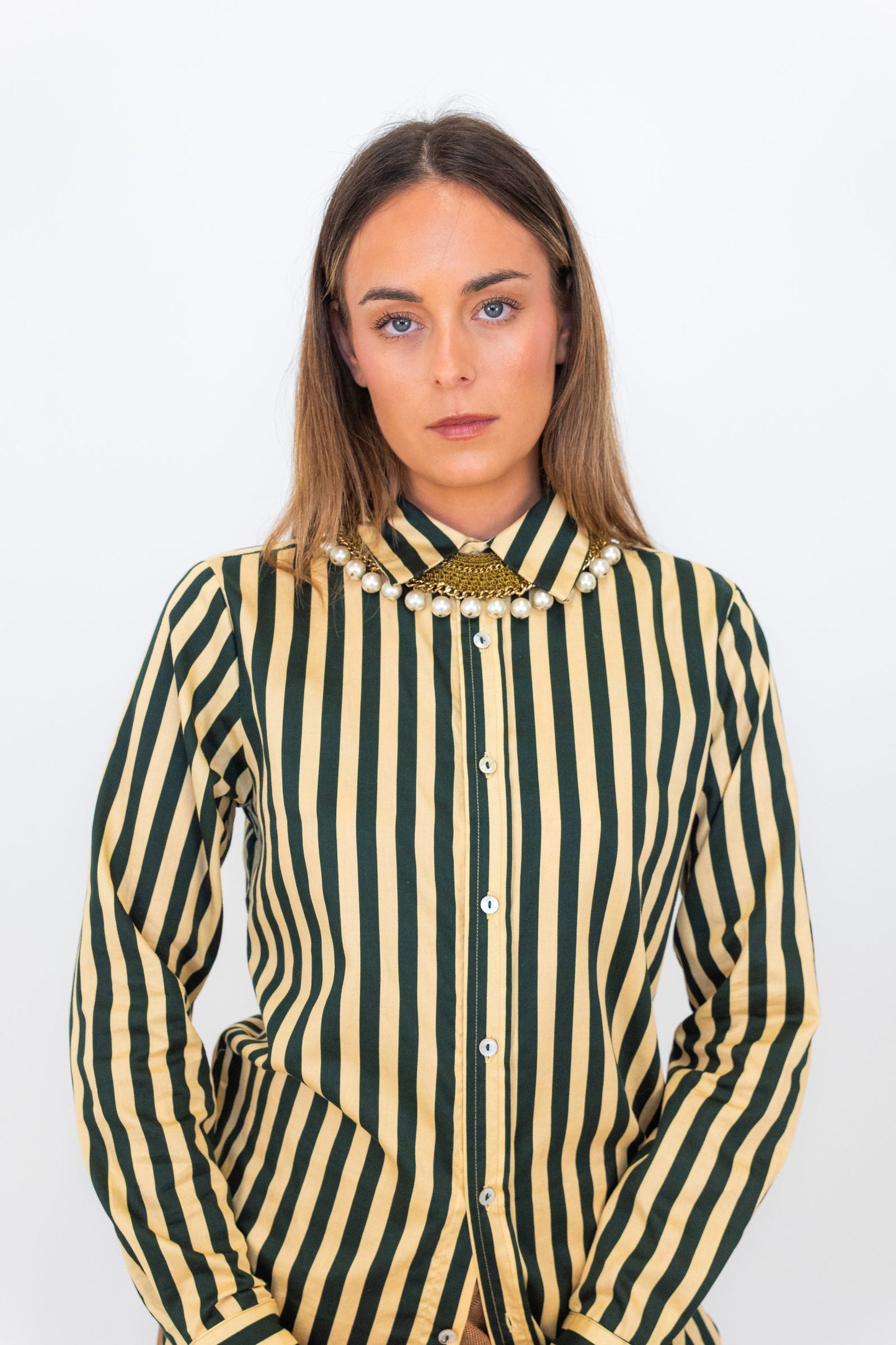 Forest Green Slim Fit Dress Shirt
