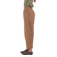 Chocolate Prince of Wales Barrel Pant