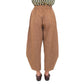 Chocolate Prince of Wales Barrel Pant