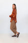 Butterfly Sleeve Shirt - Floral 01