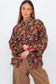 Butterfly Sleeve Shirt - Black garden — IT'S A FAD. Shirts & Tops from Noosa, Australia