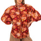Butterfly Sleeve Shirt - Floral 02