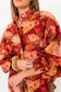 Butterfly Sleeve Shirt - Floral 02