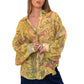 Mogul Print Linen Gauze Butterfly Shirt