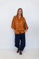 Butterfly Sleeve Shirt - passion flower