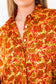 Butterfly Sleeve Shirt - passion flower