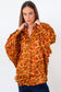Butterfly Sleeve Shirt - passion flower