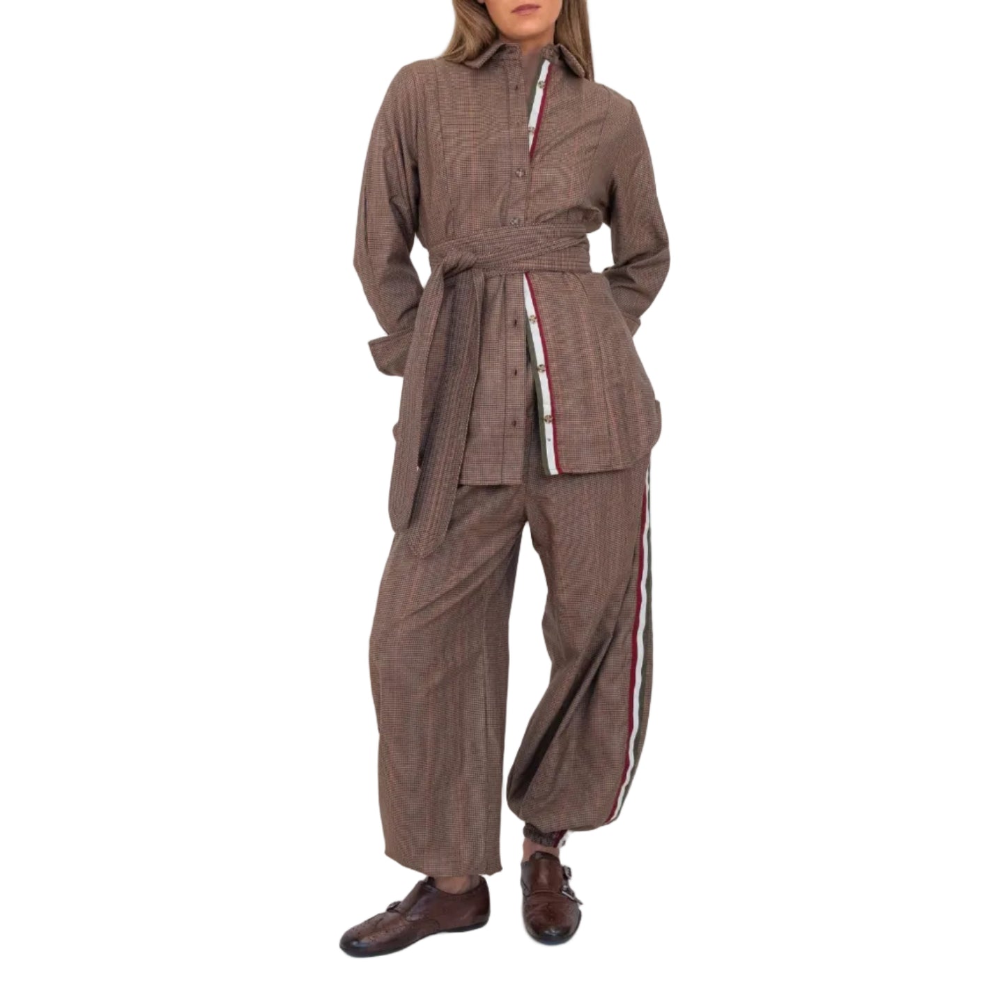 The Heritage French Cuff Belted Shirt