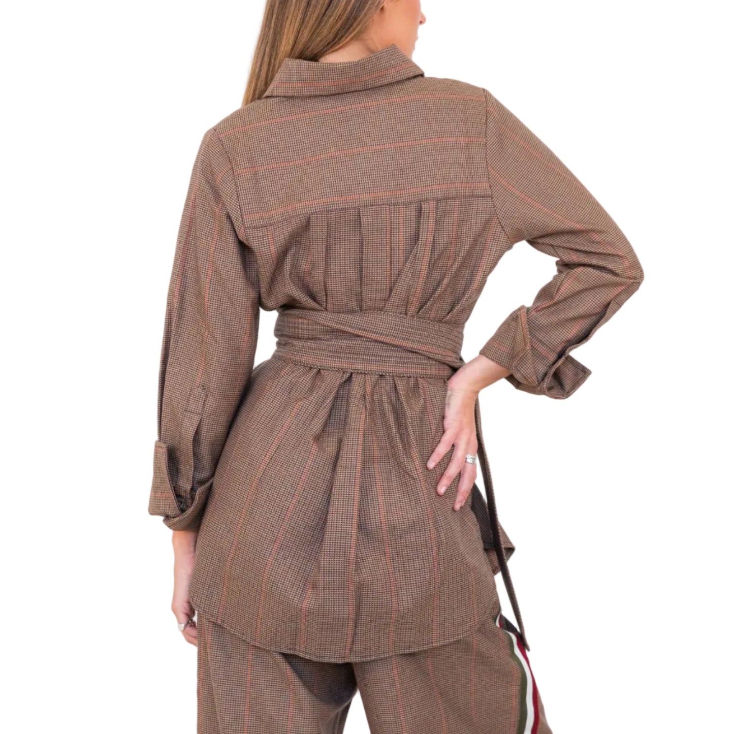 The Heritage French Cuff Belted Shirt