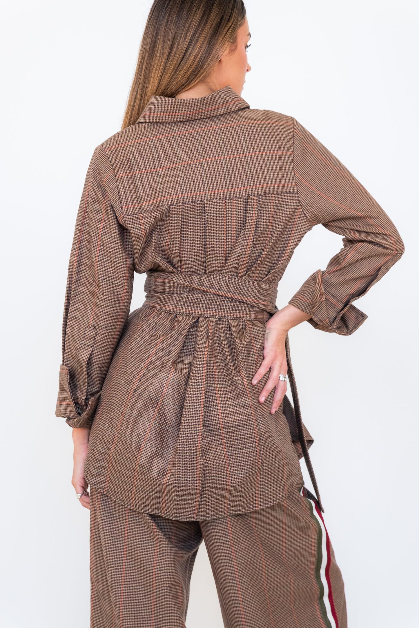 The Heritage French Cuff Belted Shirt