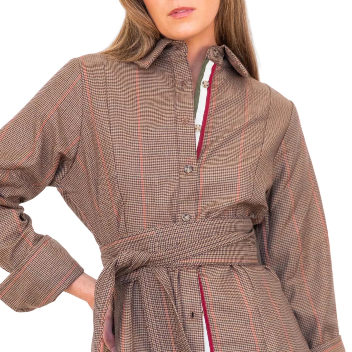 The Heritage French Cuff Belted Shirt