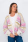 Nadia Dafri Cardi W07 Frou Frou pink and gold