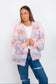 Nadia Dafri Cardi Frou Frou Pinks Pastel