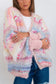 Nadia Dafri Cardi Frou Frou Pinks Pastel