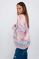 Nadia Dafri Cardi Frou Frou Pinks Pastel