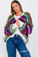 Nadia Dafri Cardi W09 Frou Frou Sage and cream