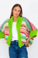 Nadia Dafri Cardi AW03- Verde 3/4 sleeve