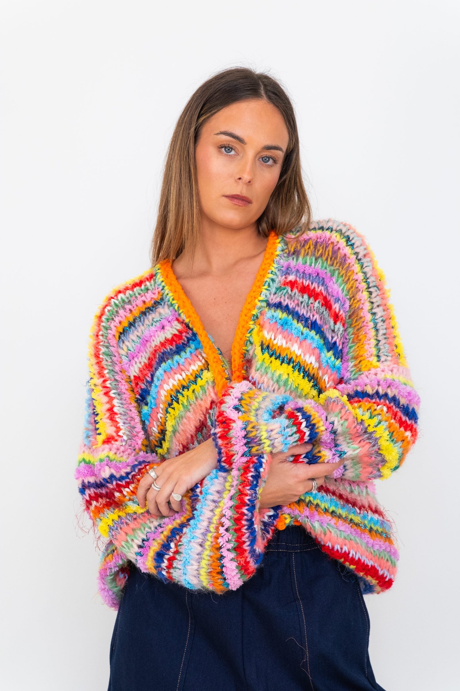 Nadia Dafri Cardi W05 — IT'S A FAD. Knitwear from Noosa, Australia
