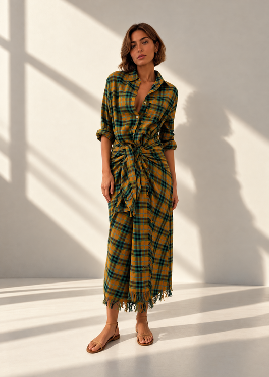 Paros Sarong Wrap Dress