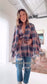 Bowral Check Sarong Shawl Dress