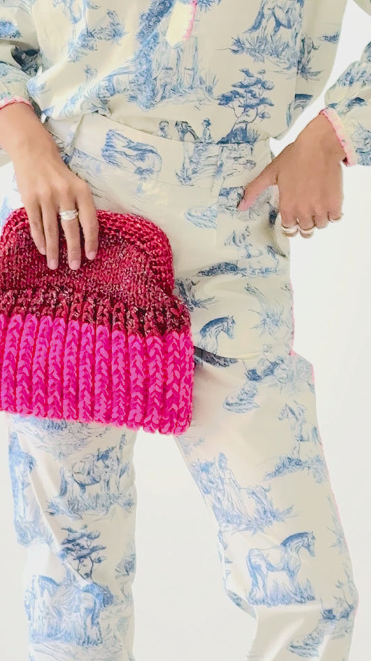 Blu Joie de vivre Slim Pant