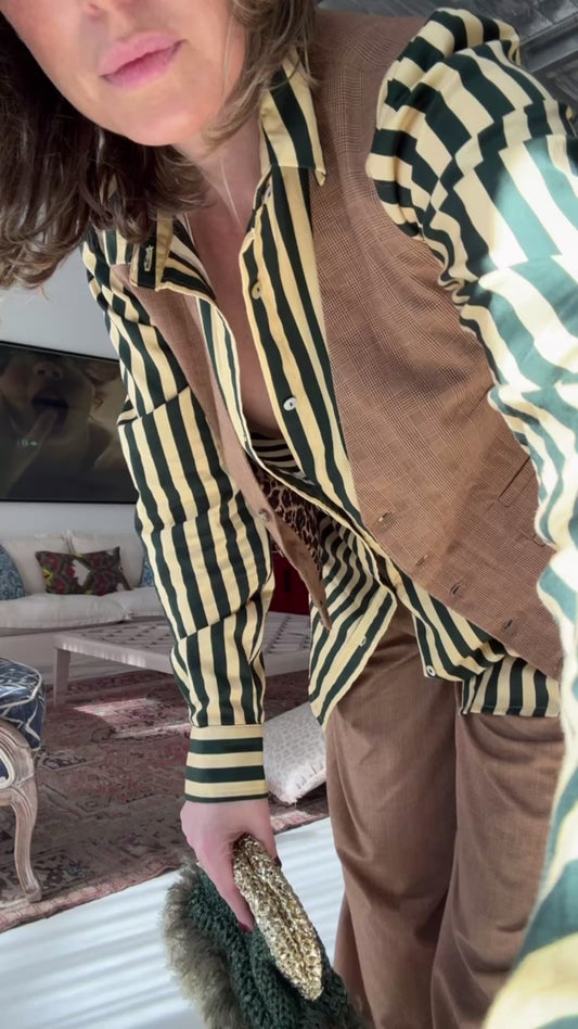 Chocolate Prince of Wales Vest