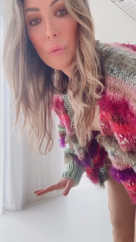 Nadia Dafri Cardi AW01 FROU FROU SAGE
