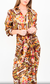 IT'S A FAD IKAT SARONG SHAWL DRESS