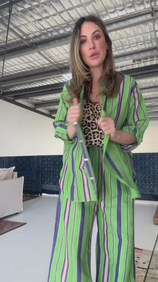 San Remo Boyfriend Wide Leg Pant