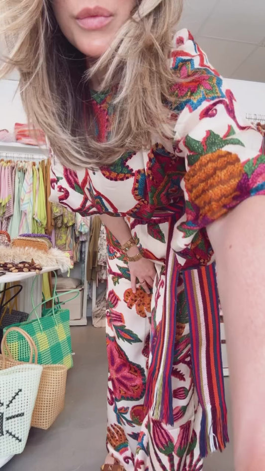 Bananarama Cream Balloon Wide Leg Pant