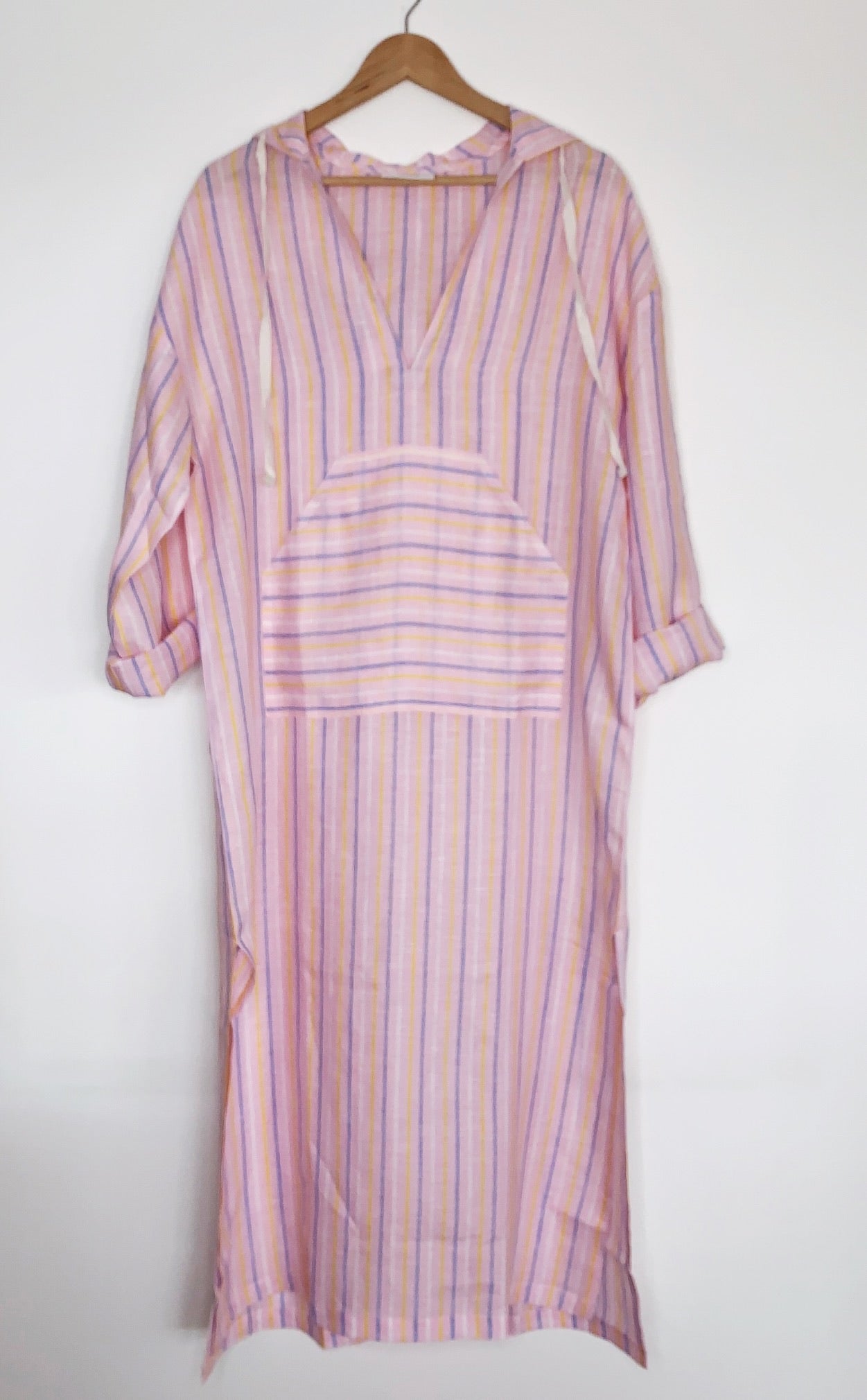 Pink Stripe Kaftan