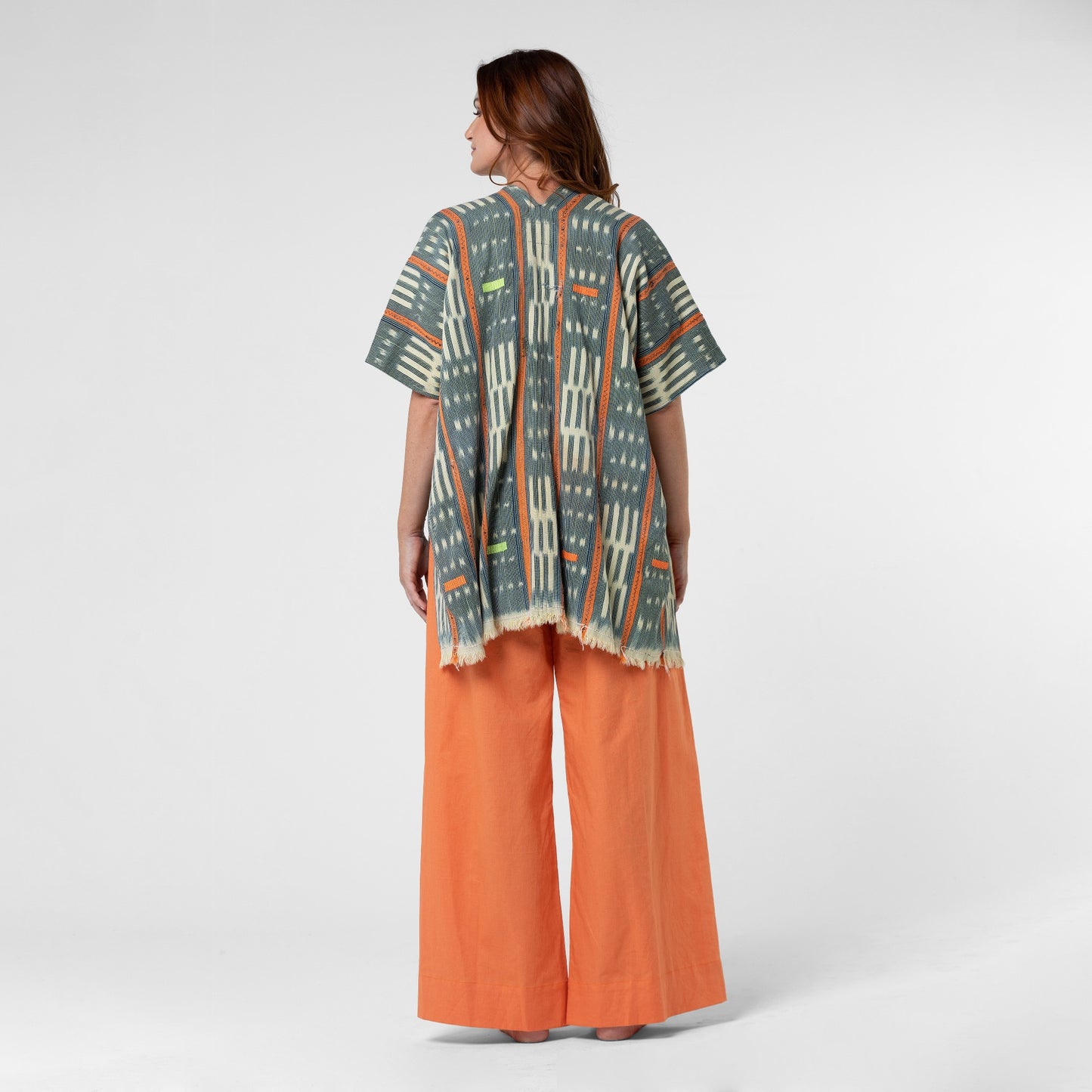 Moroccan vintage kimono style poncho